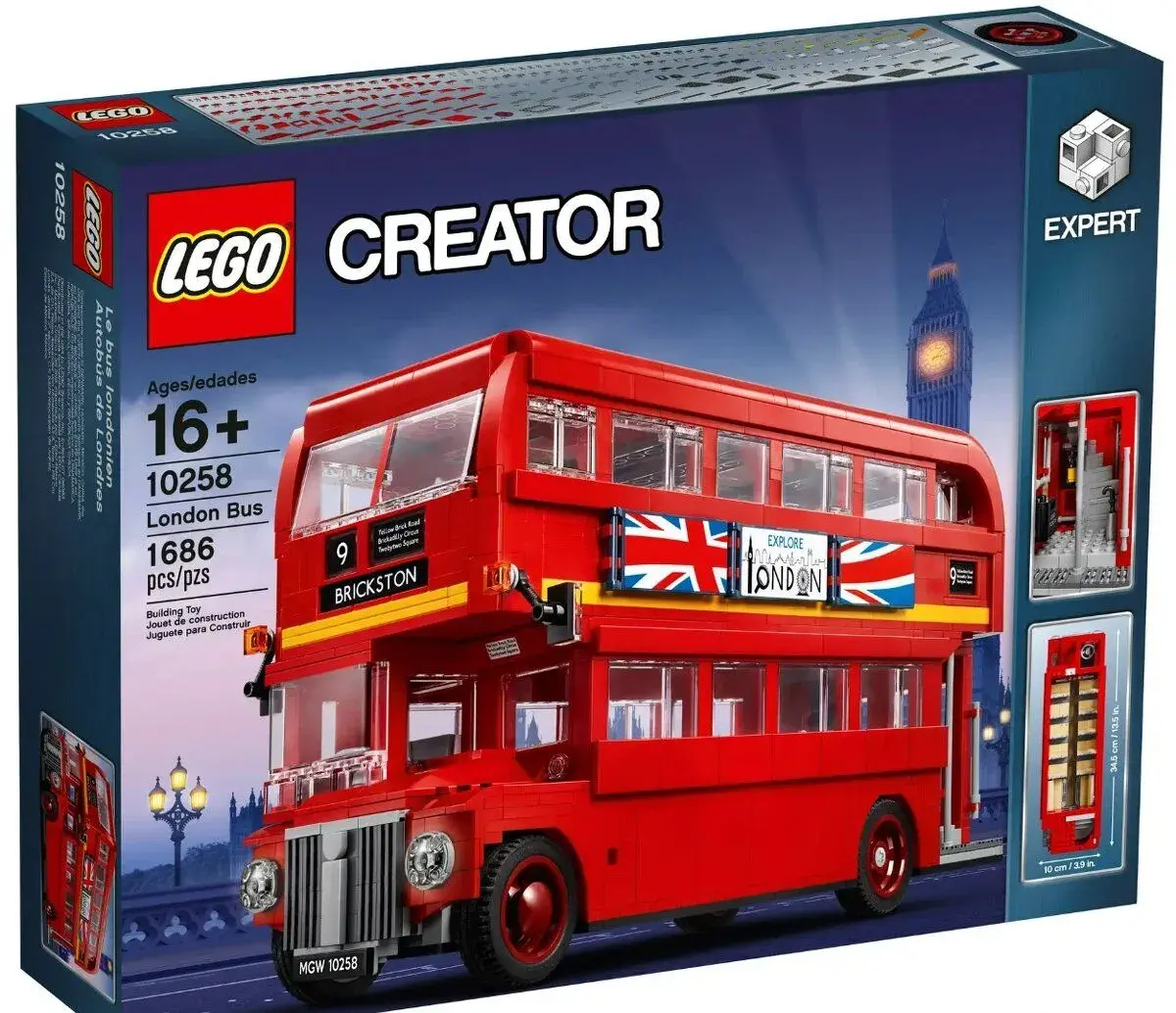 Creator Expert LEGO 10258 Londýnský autobus - London Bus
