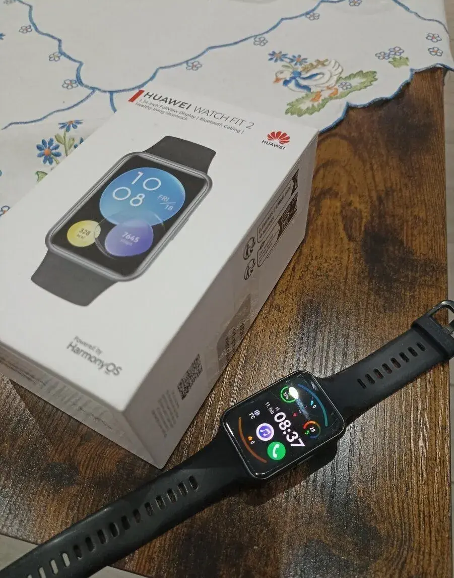 Huawei watch fit 2 active + krabica, nabíjací kábel