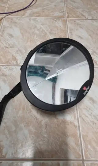 Cestovné zrkadlo do auta pre deti