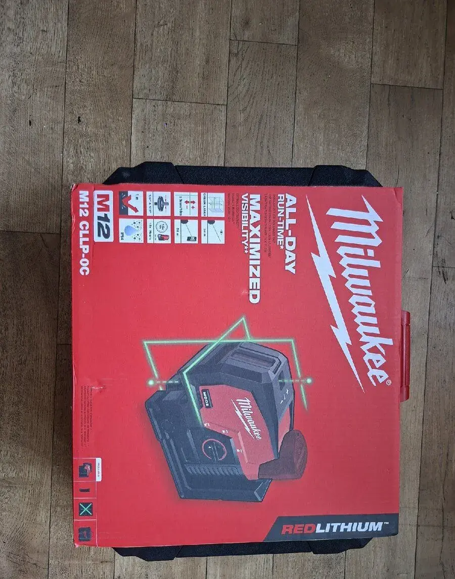 Milwaukee m12 cllp-0c Laser NOVÝ