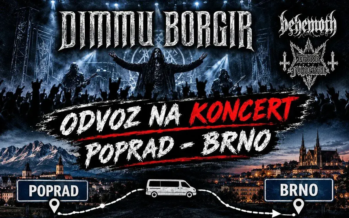 Odvoz na koncert Dimmu Borgir , Behemoth