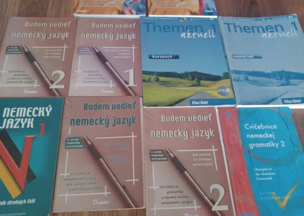 Knihy nemčiny k maturite