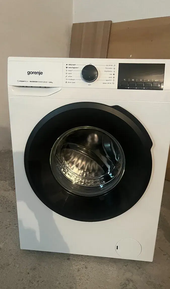 Úzka parná pračka GORENJE W1NGPI72SBS