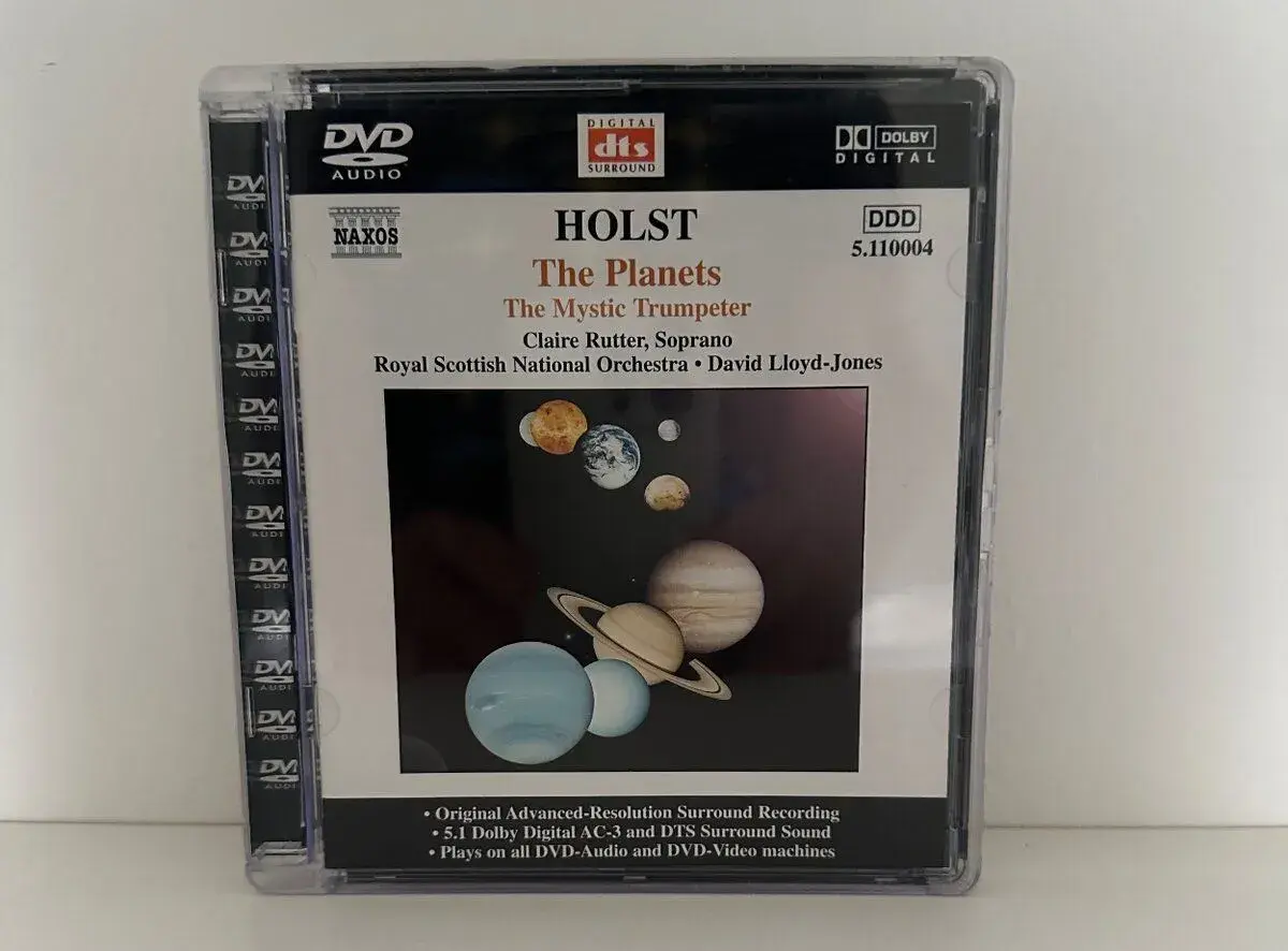 DVD-Audio Holst Planéty