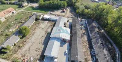 Výrobno-skladový areál v Martovciach s pozemkom 8 647 m²