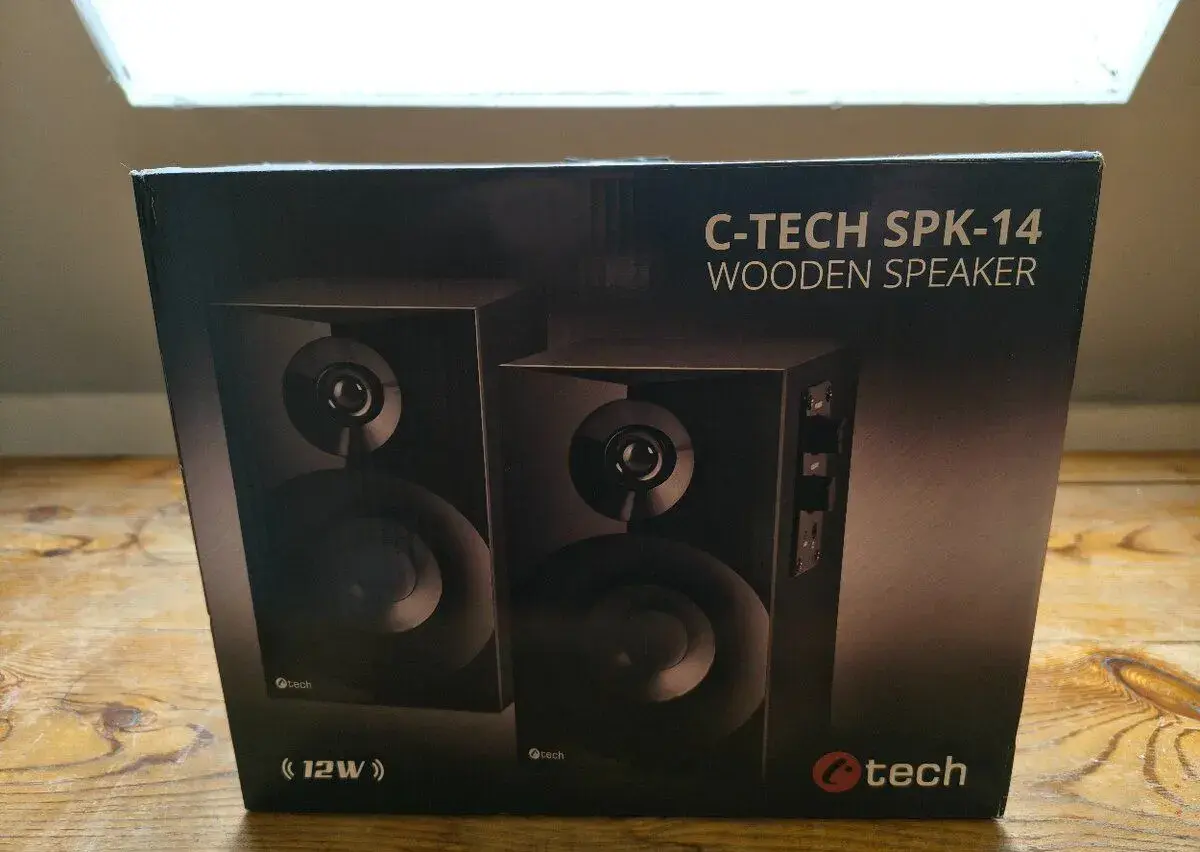 Repro ctech spk14 wooden speaker
