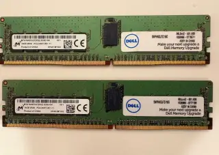 Dell 16GB DDR4 2400 ECC REG RDIMM PHNDJ – 8 ks (128 GB)