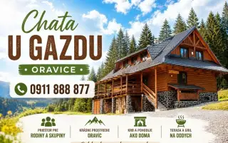 Chata U Gazdu – Oravice | Oddych počas celého roka 🌲