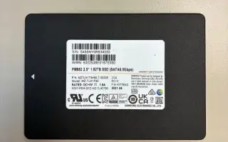 NOVÝ Samsung SSD 1.92TB