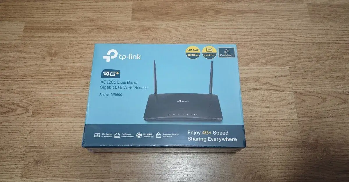 Nový, zabalený 4G+ LTE router TP-Link MR600 Ver:3.0