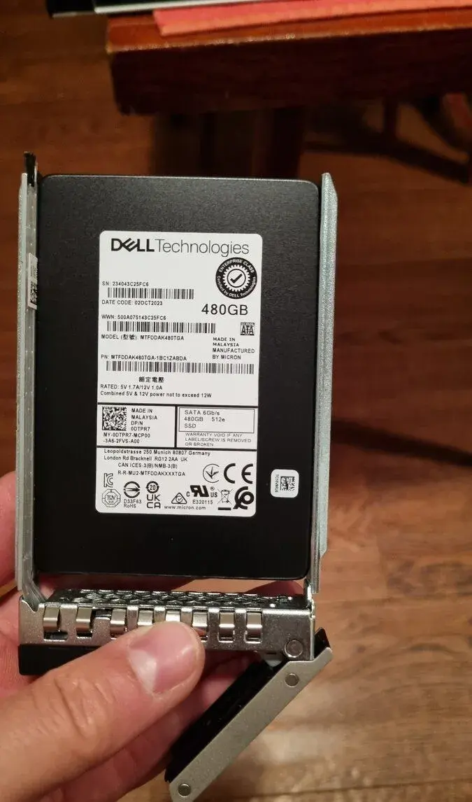 Hard disk Dell SSD MTFDDAK480TGA