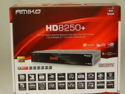 Satelitný prijímač Amiko 8250 HD