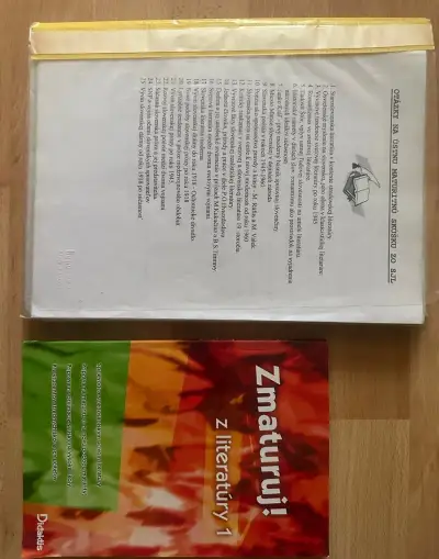 Zmaturuj z literatúry 1 + vypracované maturitné otázky