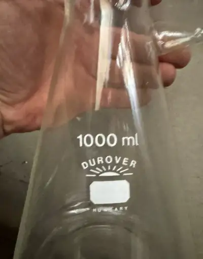 Laboratórne sklo 10 kusov odsávacích baniek Durover, 1000 ml