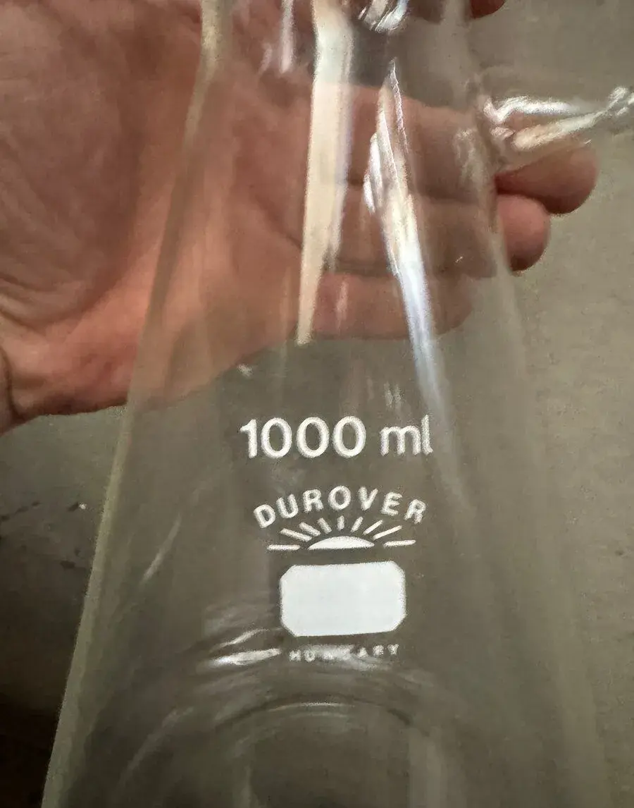 Laboratórne sklo 10 kusov odsávacích baniek Durover, 1000 ml