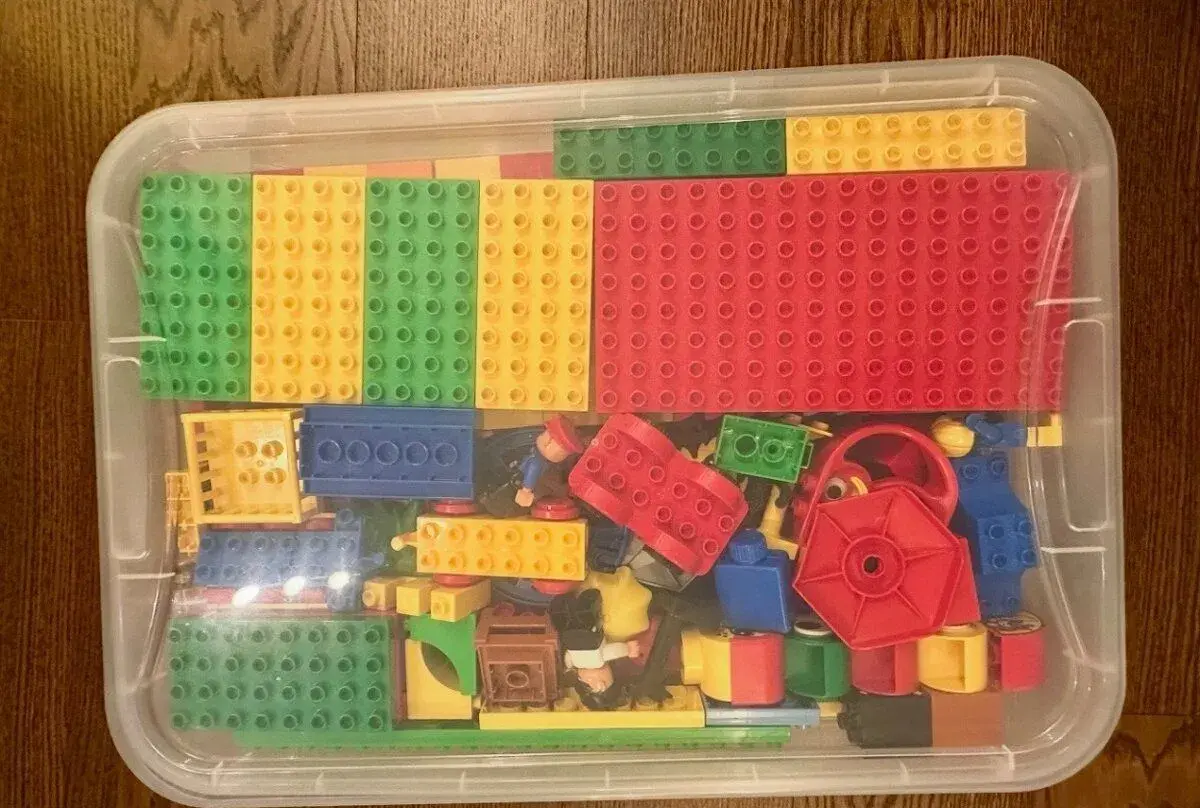 Originál LEGO DUPLO, veľký mix 8 kg