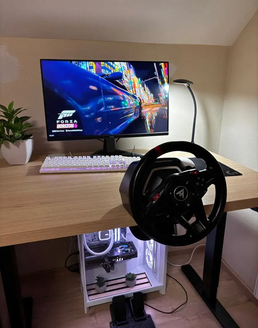 Thrustmaster T128 -herný volant + pedále