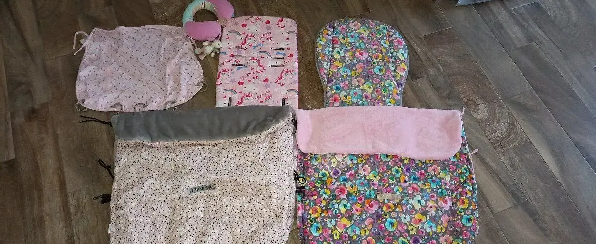 Pinkie podlozky a deky do kocika