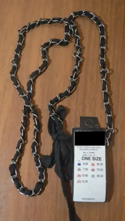 Náhrdelník Chainy Necklace HS10 – 7 kusov NOVÉ