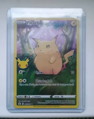 Pikachu 25 celebration