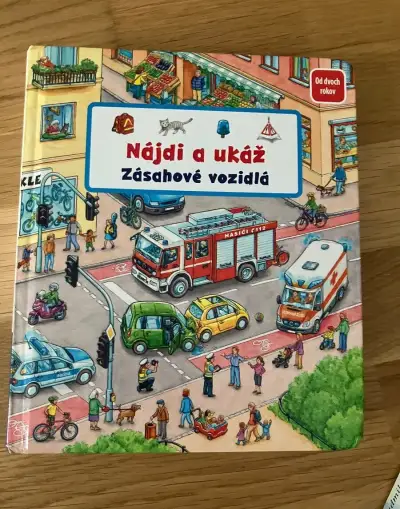 Kniha Najdi a ukaz zasahove vozidla
