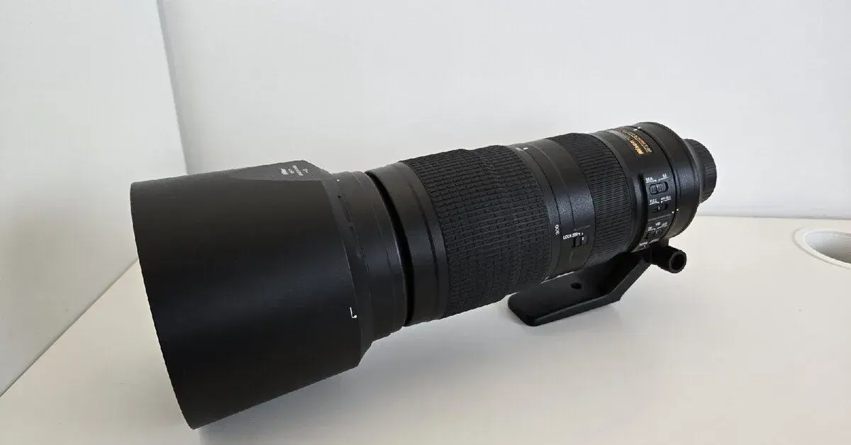 AF-S NIKKOR 200–500mm f/5.6E ED VR – nepoužitý