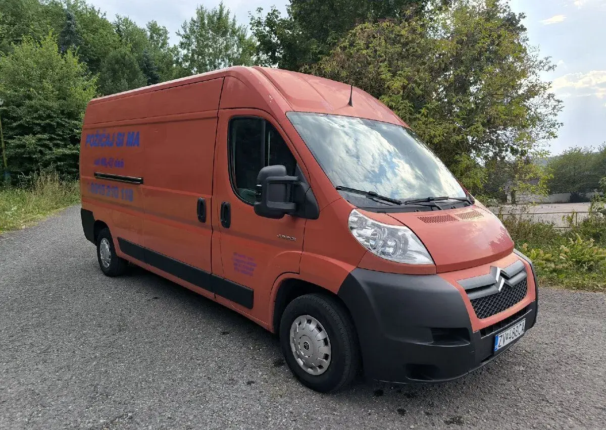 Prenájom dodávky Citroen Jumper L3H2