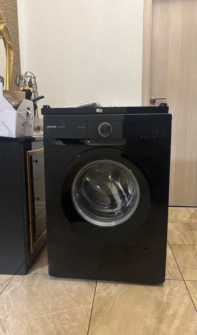 Práčka Gorenje 7 kg 1400 ot. čierna – veľmi zachovalá