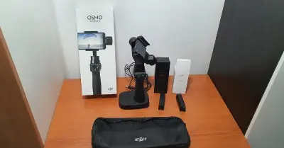 DJI Osmo Mobile 1 + 3x batéria, stojan, puzdro. stav