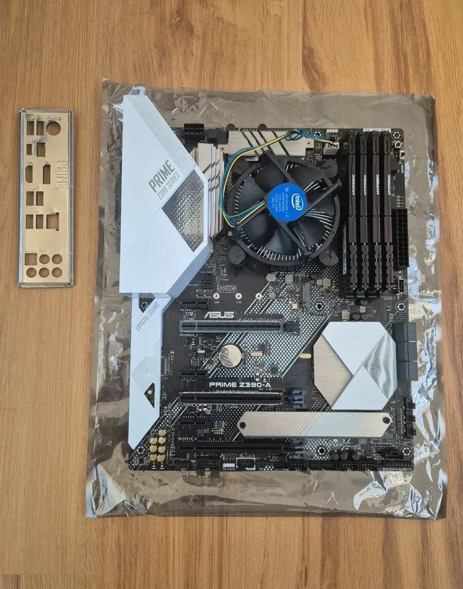 ASUS PRIME Z390-A, i5-9400, 16GB RAM