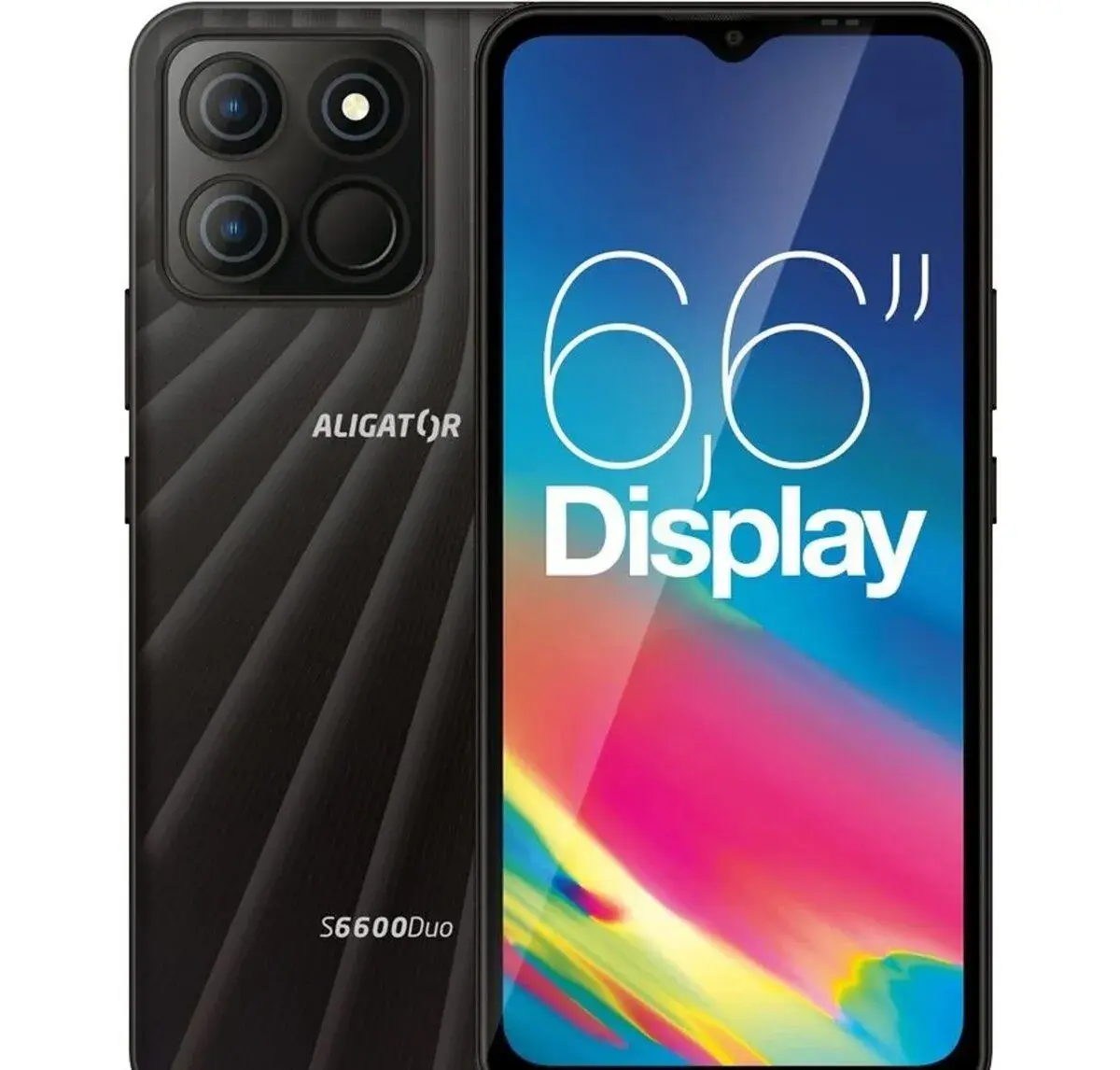 ALIGATOR S6600 Duo 8 GB/64 GB čierny - ako nový + záruka