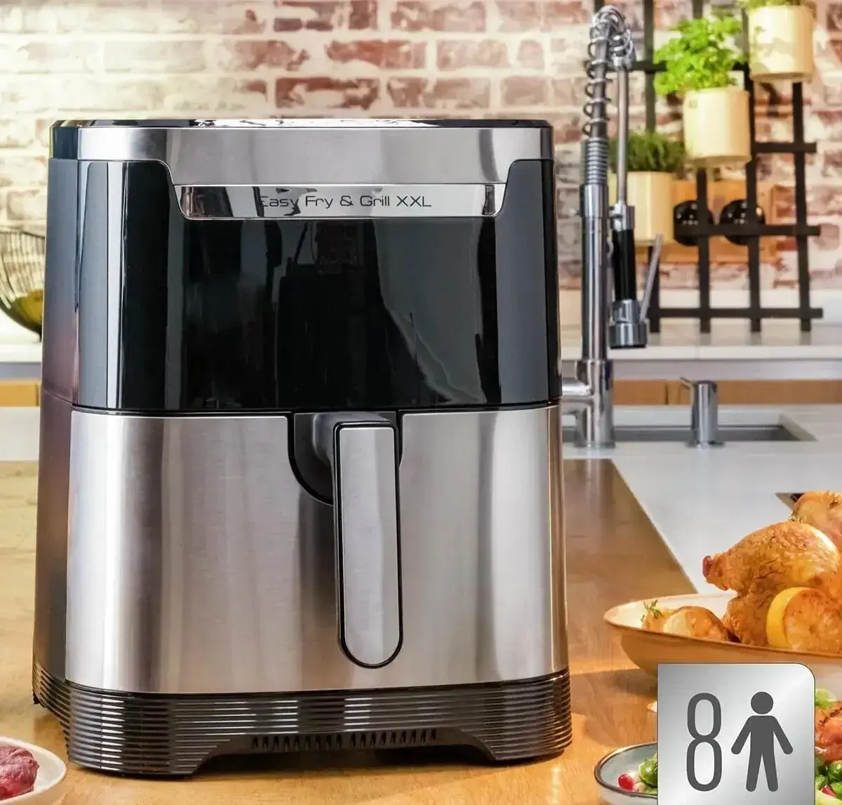 Teplovzdušnú fritézu Tefal Easy Fry & Grill XXL 2v1