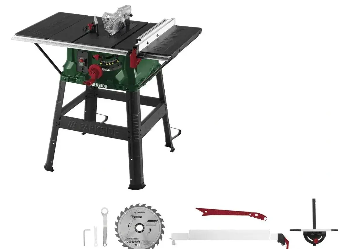 Stolová píla Parkside 2200 W 254 mm este mesiac v zaruke
