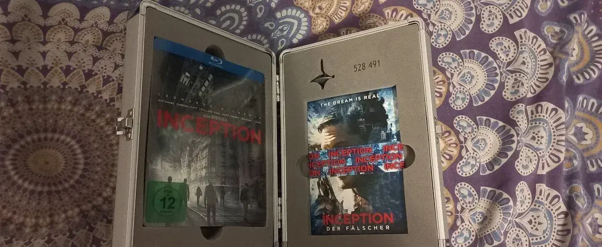 Inception kufor BluRay DVD