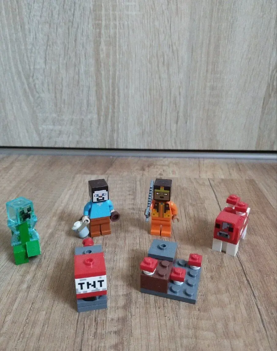 Minecraft lego - postavičky