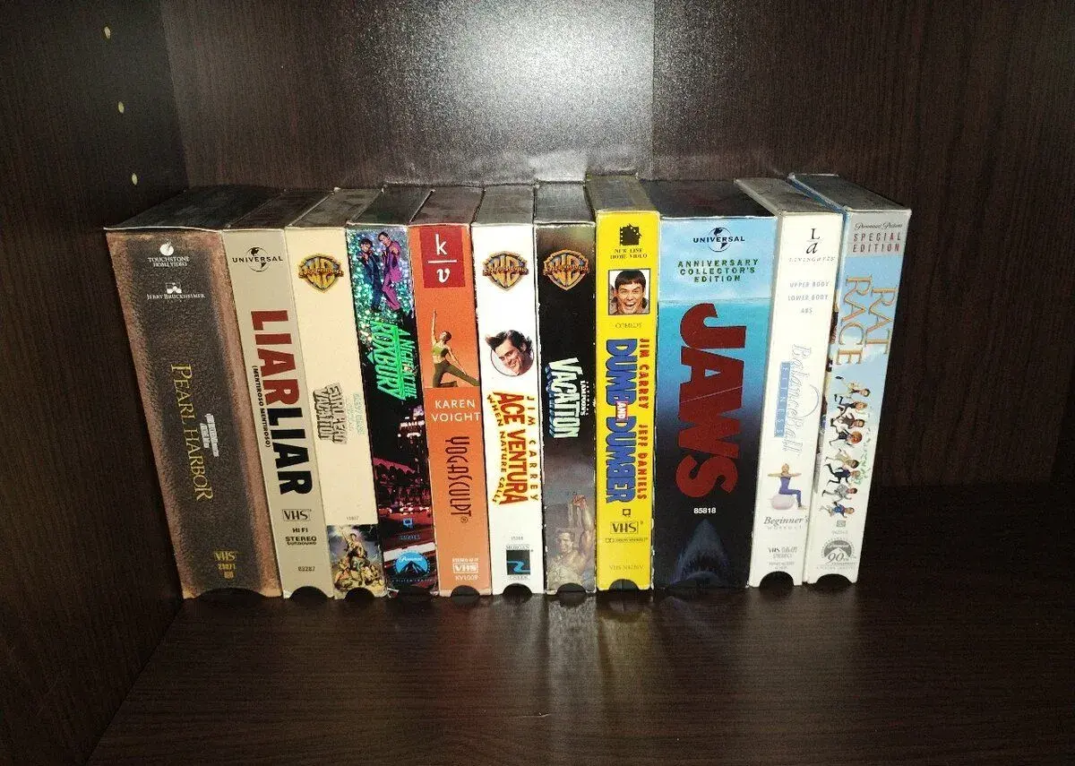 VHS slipcase Dvd