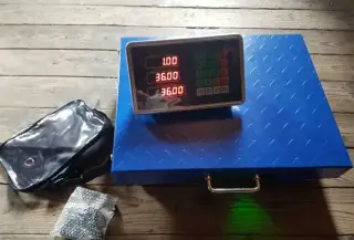 Digitálna plošinová váha TCS 300kg 40x50cm bezdrat displej