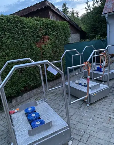 Stanica na cistenie obuvi