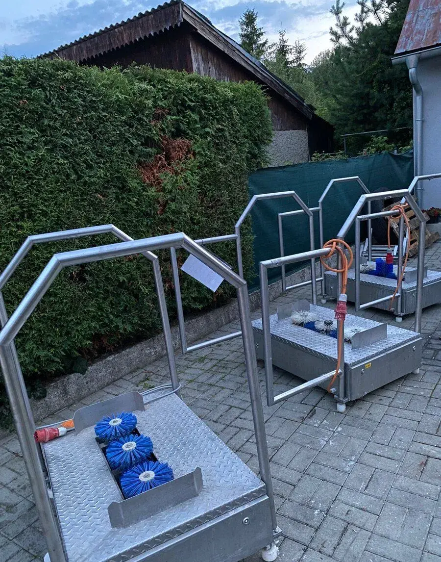 Stanica na cistenie obuvi