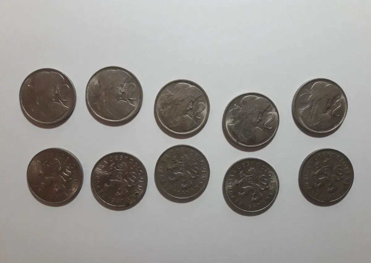 Československé mince 1947-1953