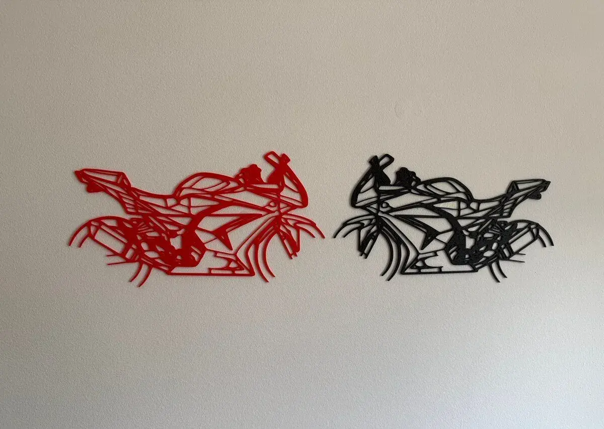 Nástenná dekorácia Wall art auto alebo motorka podľa výberu