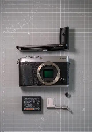Fujifilm X-E3 telo + príslušenstvo (stav A)