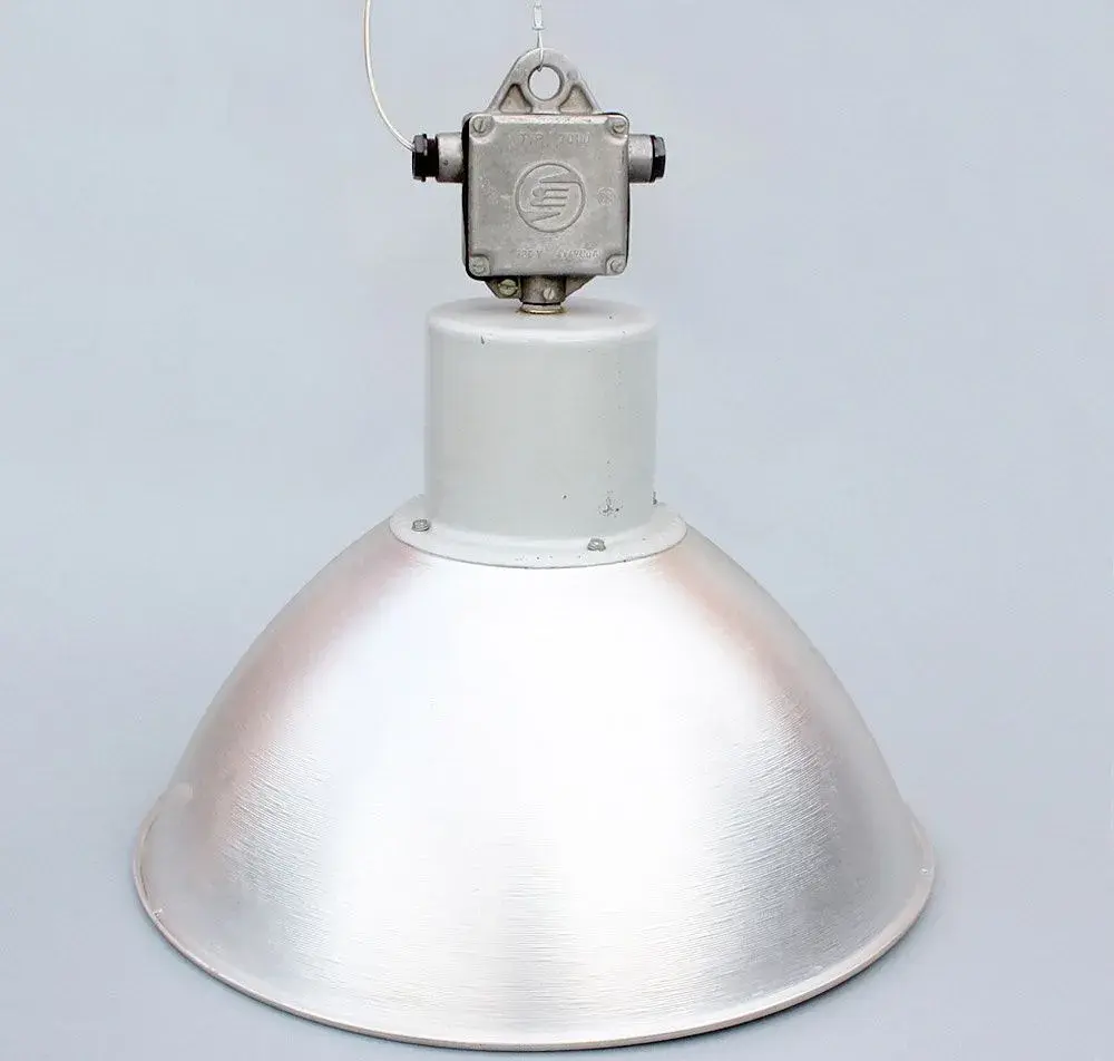 Industriálna hliníková lampa