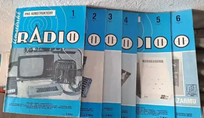 Časopisy Amatérské rádio pro konstruktéry.