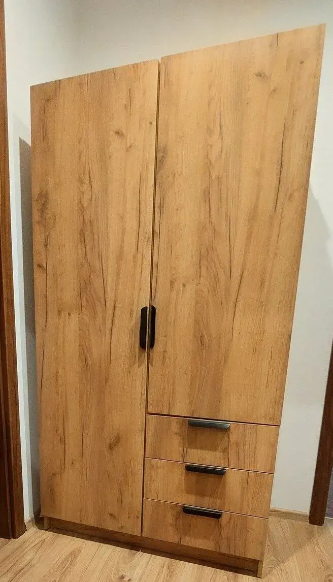 Šatníková skriňa 96x176, 2 dvere 3 zásuvky