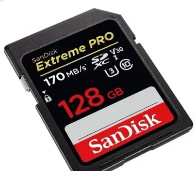 Pamäťové SD karty Sandisk 128gb + 64gb