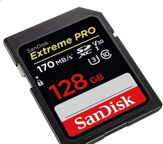 Pamäťové SD karty Sandisk 128gb + 64gb