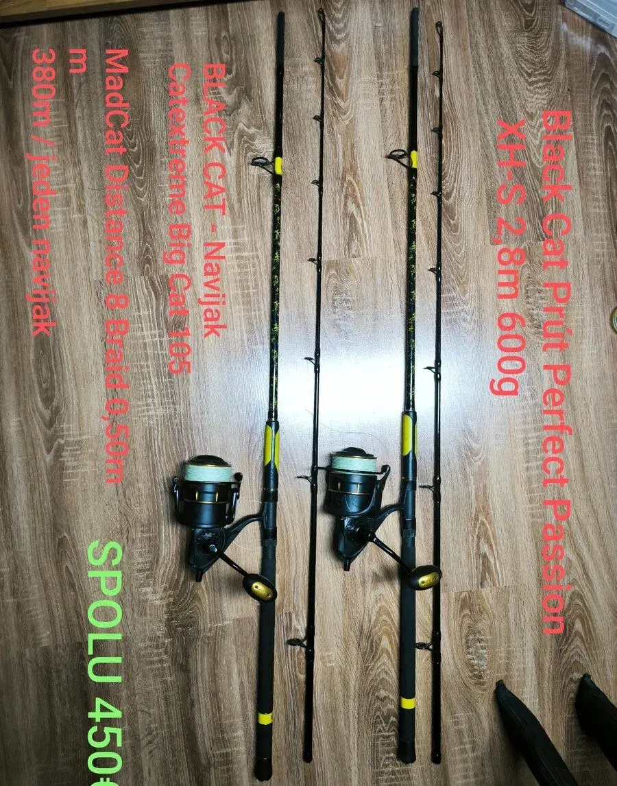 Black Cat,Okuma, Dragon, Fox, Trakker, Béteria 140AH atď