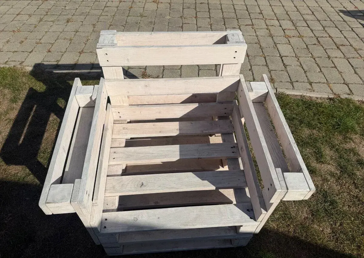 Paletové sedenie 4 kusy nábytku