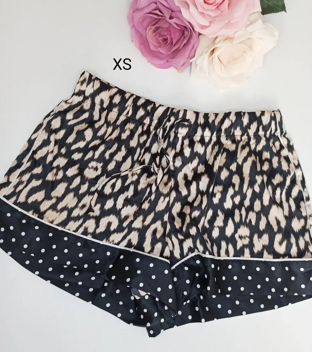 Satin tigrovane kraťasy XS Victoria´s Secret
